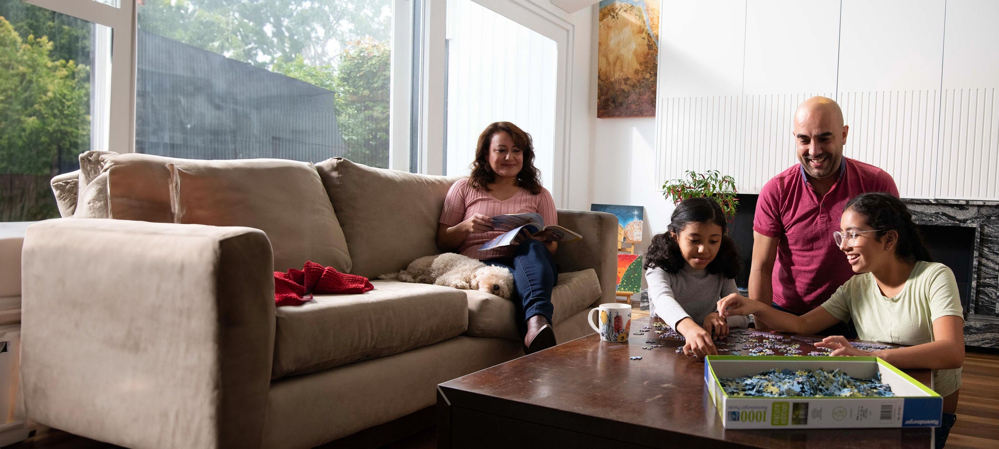  Family learning about Pepper Money Lending