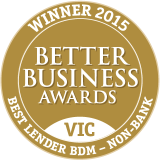 Pepper Money 2015 Best Lender BDM (Non-Bank) VIC - Better Business Awards