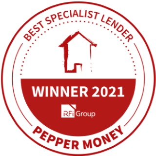 Pepper Money 2021 Best Specialist Lender - Australian Lending Awards